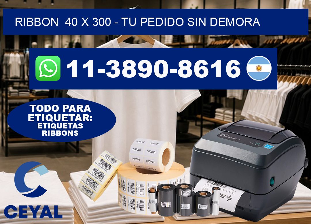 ribbon 40 x 300 - Tu pedido sin demora