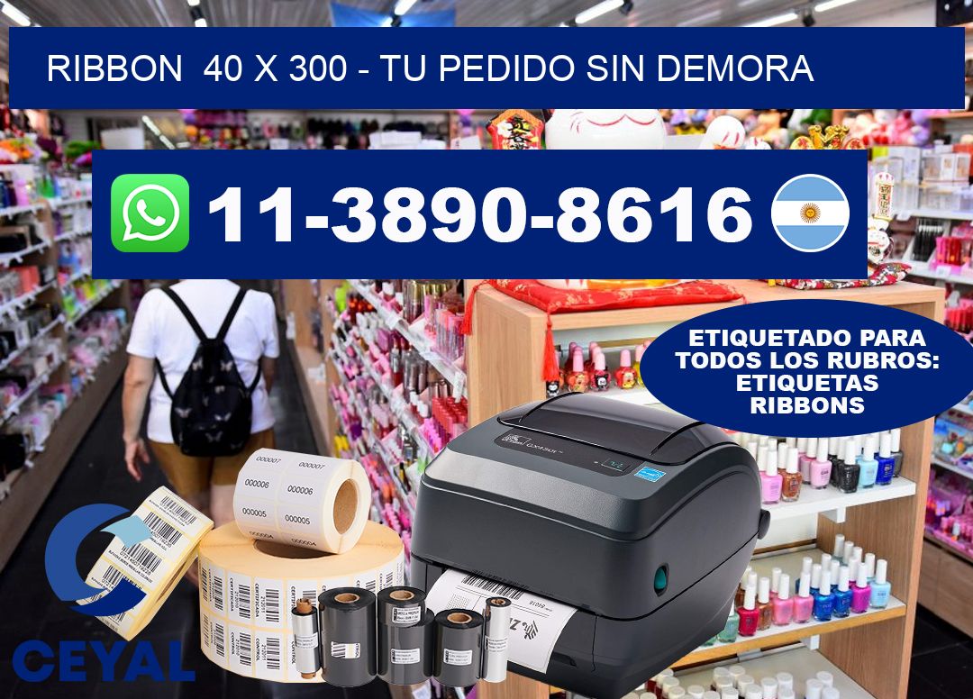 ribbon 40 x 300 - Tu pedido sin demora