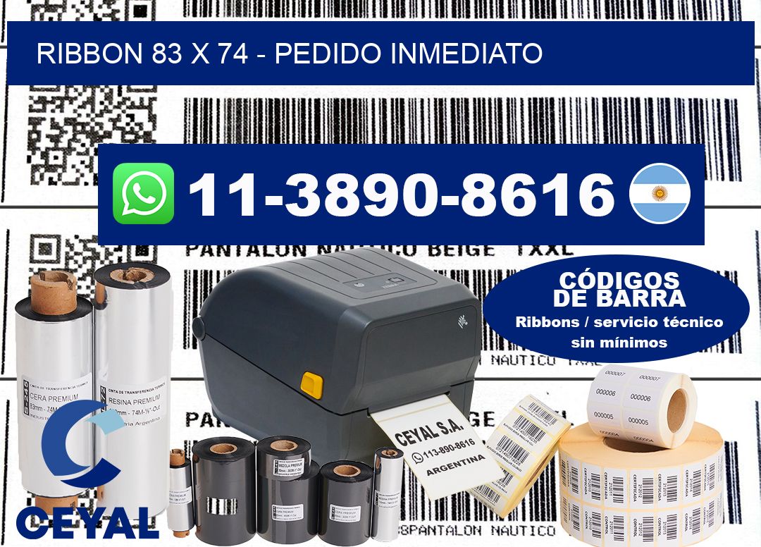 ribbon 83 x 74 - Pedido inmediato