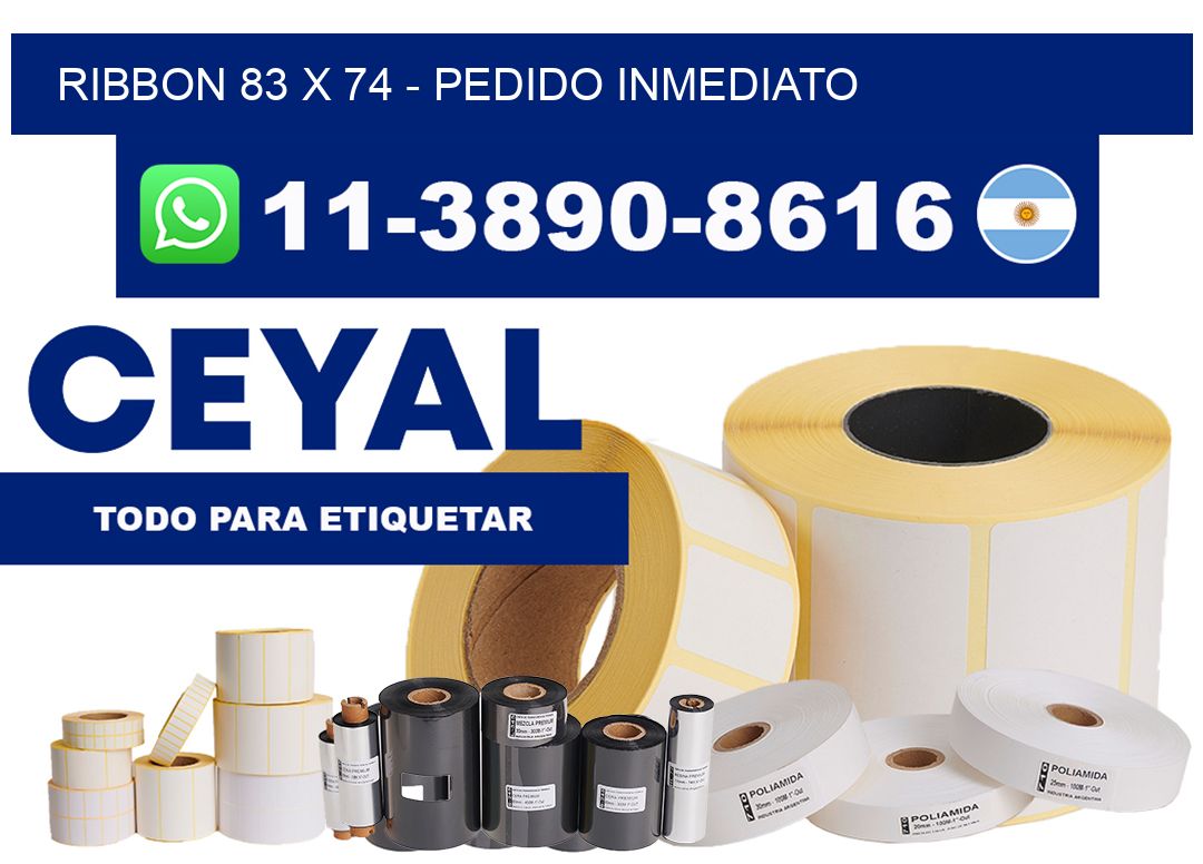 ribbon 83 x 74 - Pedido inmediato