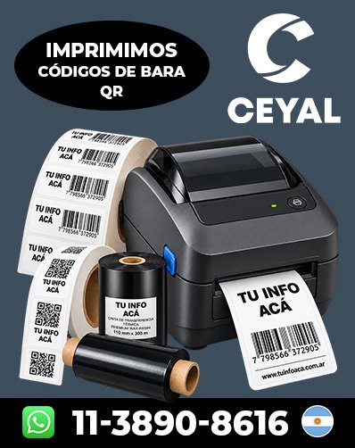 Códigos de barras a Medida - Pedí cuando lo necesites