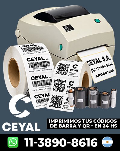 Códigos de barras a Medida - Pedí cuando lo necesites
