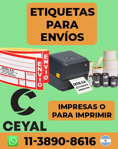 Etiquetas para Identificar Variantes de Ropa argentina