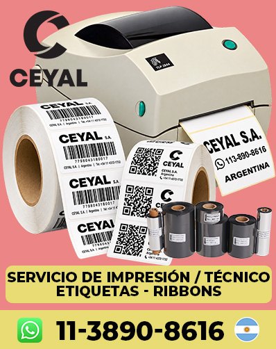 Impresora de etiquetas para ropa ZEBRA ZT230