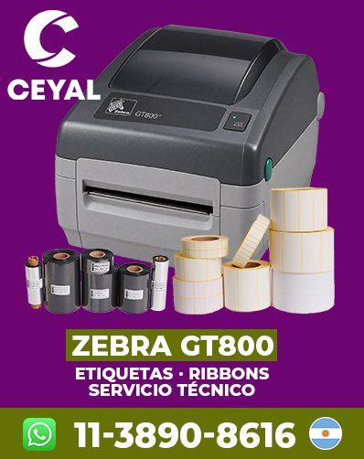 MAQUINA ZEBRA MAR DEL.PLATA ARGENTINA