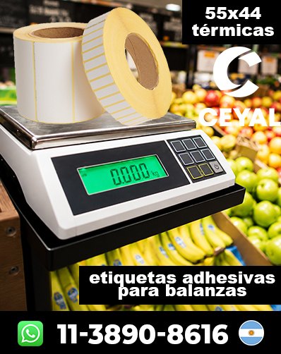 PEGATINAS BALANZA - Pedido simple