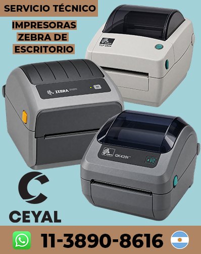 impresora zebra para ópticas Arg